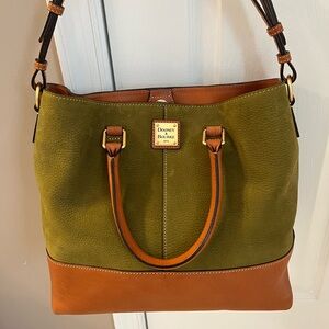 Dooney and Bourke Nubuck Chelsea Satchel